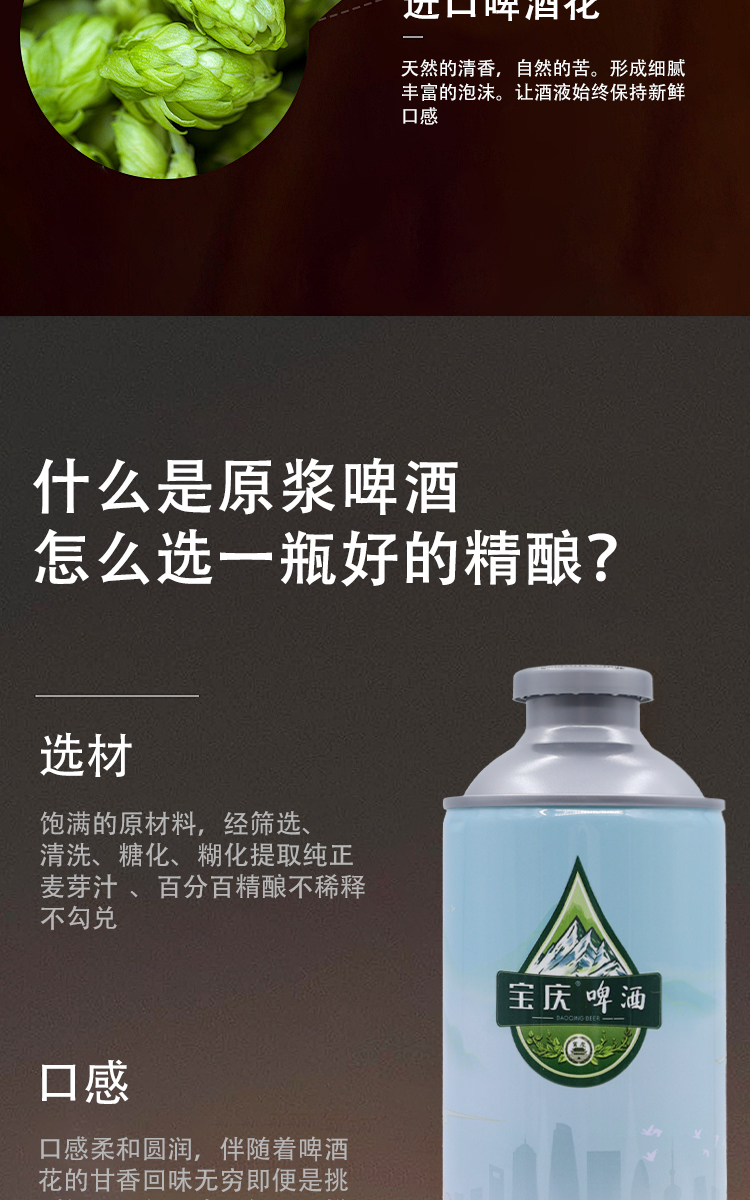 宝庆啤酒·宝庆山水精酿啤酒(图4)
