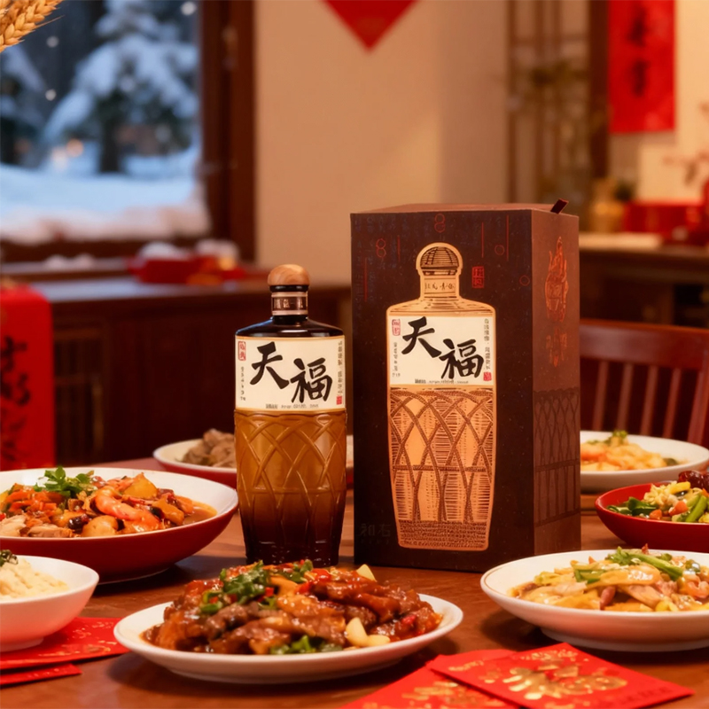 邵商天福酒T15 酱香型白酒53°(图2)
