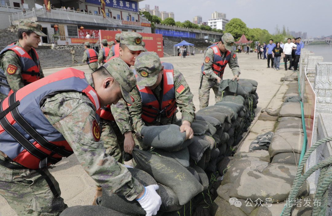 北塔区举行2026年防汛抢险军地联合演练(图3)