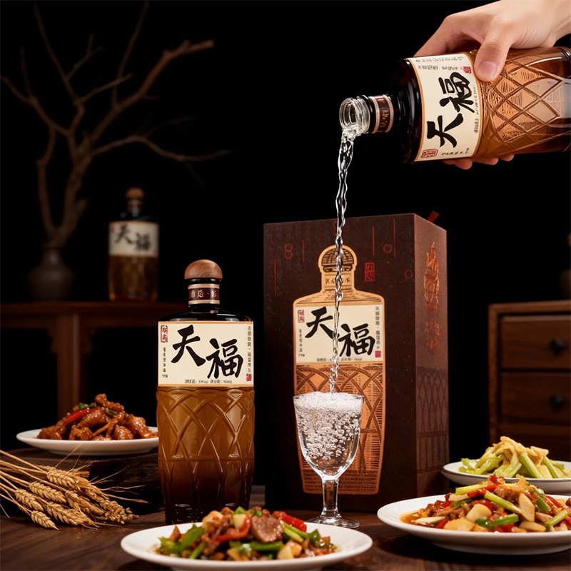 邵商天福酒T15 酱香型白酒53°