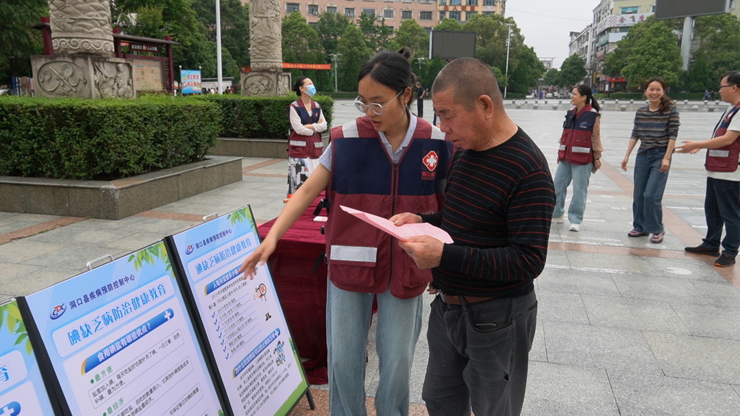 洞口县开展2026年“全国防治碘缺乏病日”宣传活动(图2)
