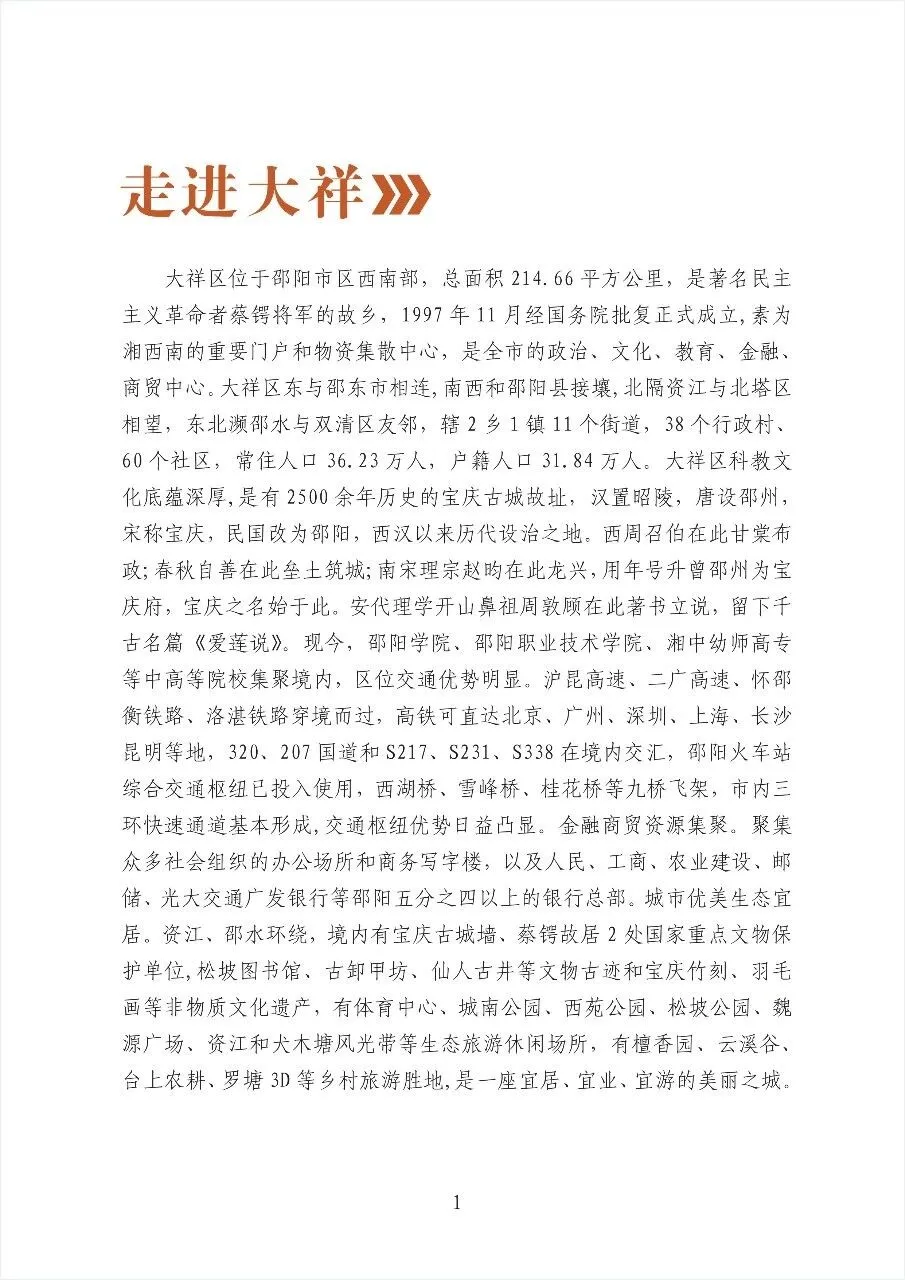 大祥区2026年重点项目指南之走进大祥(图1)
